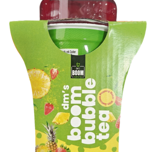 BOOM BUBBLE PINEAPPLE AND STRAWBERRY 200ML+50GR