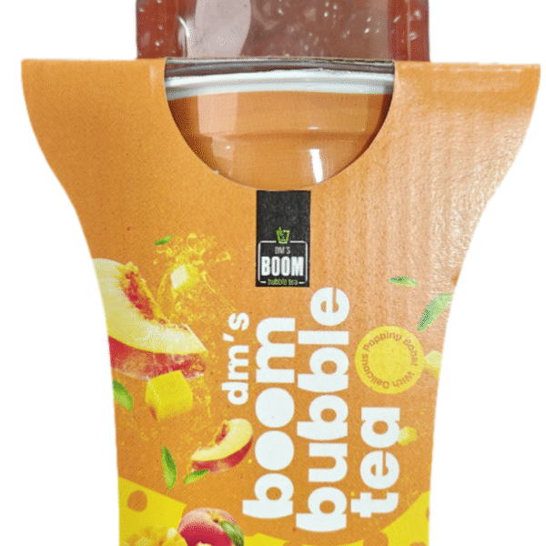 BOOM BUBBLE TEA PEACH AND MANGO 200ML+50GR