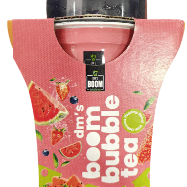 BOOM BUBBLE WATERMELON,STRAWBERRY AND BLUEBBERY 200ML+50GR
