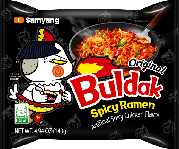 Buldak Original Spicy Ramen Chicken Flavour 140G
