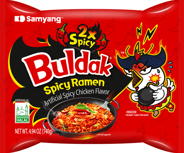 Buldak 2xSpicy Ramen Chicken Flavour 140G