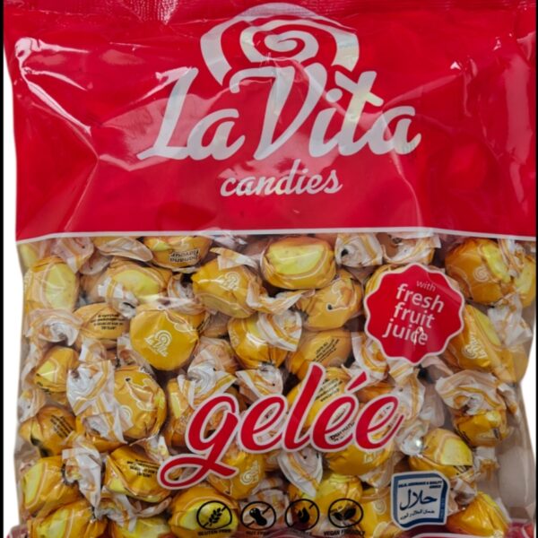 LA VITA ΚΑΡΑΜΕΛΑ ΖΕΛΕ ΜΠΑΝΑΝΑ 1KG