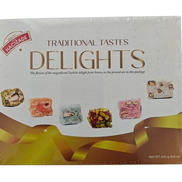 HACIZADE ΛΟΥΚΟΥΜΙ TURKISH DELIGHT ΔΙΑΦΟΡΑ ΠΑΡΑΔΟΣΙΑΚΆ 250G
